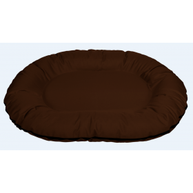 CAZO Oval Bed brown - овално кучешко легло от непромокаема материя 